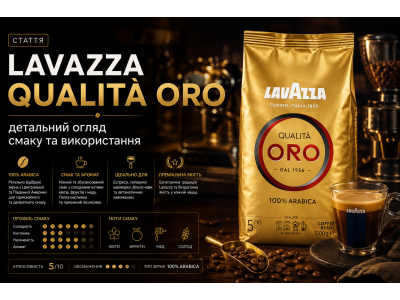 Lavazza Qualità Oro — детальний огляд смаку та використання