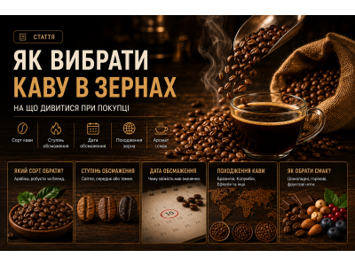 Як вибрати каву в зернах — на що дивитися при покупці