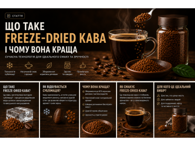 Що таке freeze-dried кава і чому вона краща