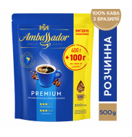 Кава Ambassador Premium розчинна м/в 500 г