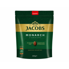 Кава Jacobs Monarch розчинна м/в 200 г