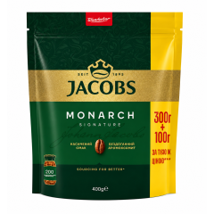 Кава Jacobs Monarch розчинна м/в 400 г