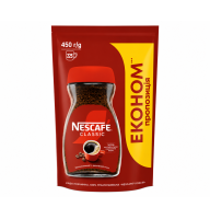 Кава Nescafe Classic розчинна м/в 450 г