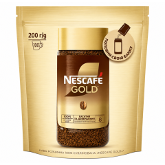 Кава Nescafe Gold розчинна м/в 200 г